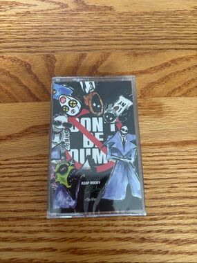 ASAP Rocky Don’t Be Dumb Cassette Tape – Black